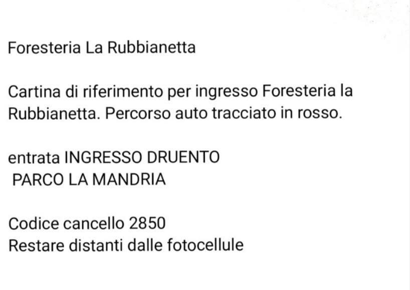 Foresteria La Rubbianetta Druento Экстерьер фото